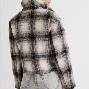 Avec Les Filles Classic Plaid Jacket